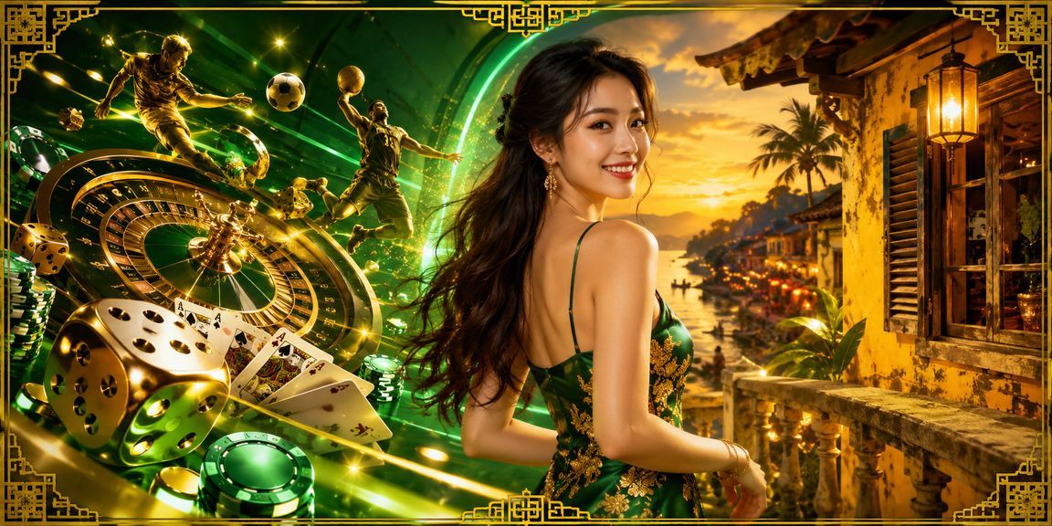 Không gian giải trí card game tại bãi biển Hội An, Việt Nam